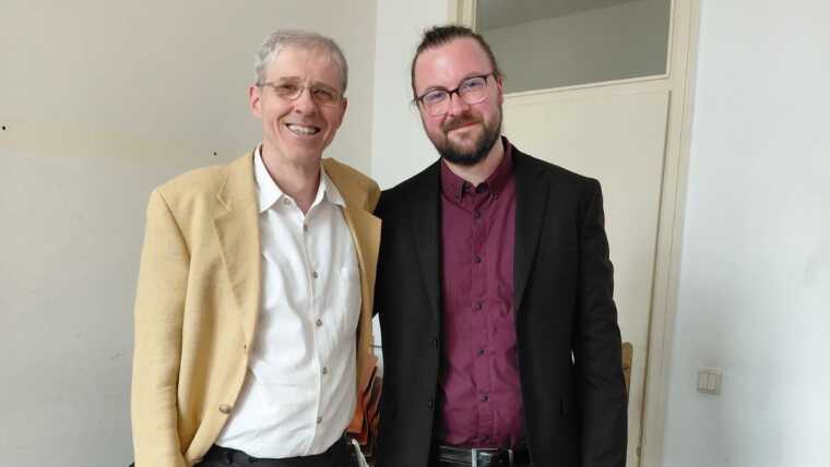 Prof. Dr. Rafael Biermann and Dr. Sebastian Hoppe