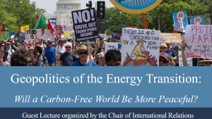 Poster of public lecture